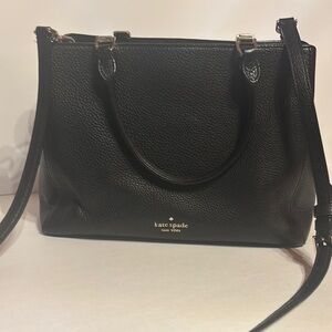 Kate Spade Black Shoulder Bag with Adjustable Strap